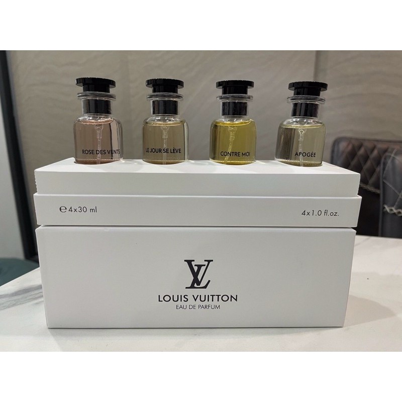 Set Bộ Nước Hoa LV Louis Vuitton mini 4 chai - 30ml chai