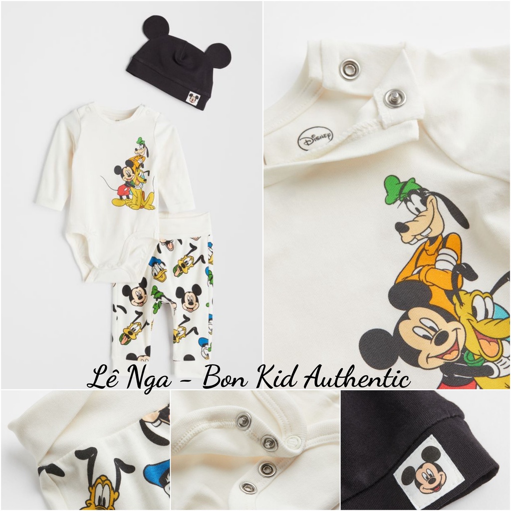 Set sơ sinh săn sale HM UK/JAPAN/US chính hãng sz 1-2m, 2-4m, 4-6m, 6-9m (HÀNG VỀ LIÊN TỤC)