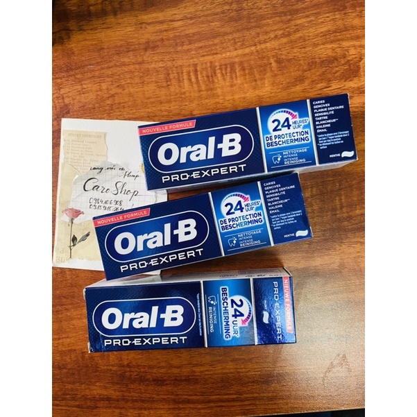 Kem đánh răng Oral B nội địa Pháp