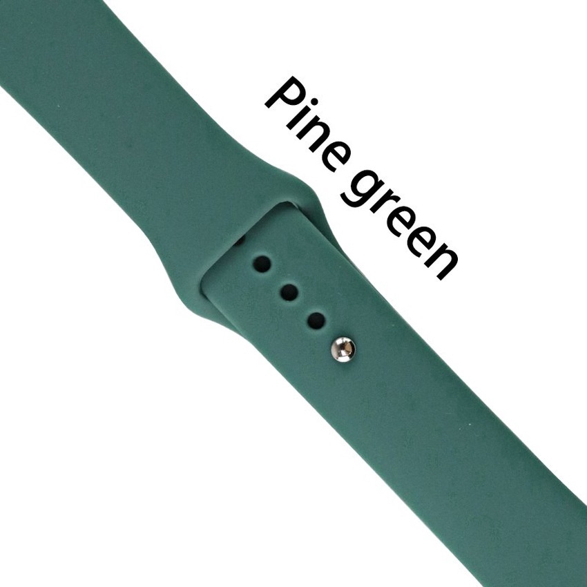 Dây silicon thay thế cho đồng hồ thông minh đeo tay iWatch 2020 38mm 42mm 44mm 40mm 5 4 3 2 1
