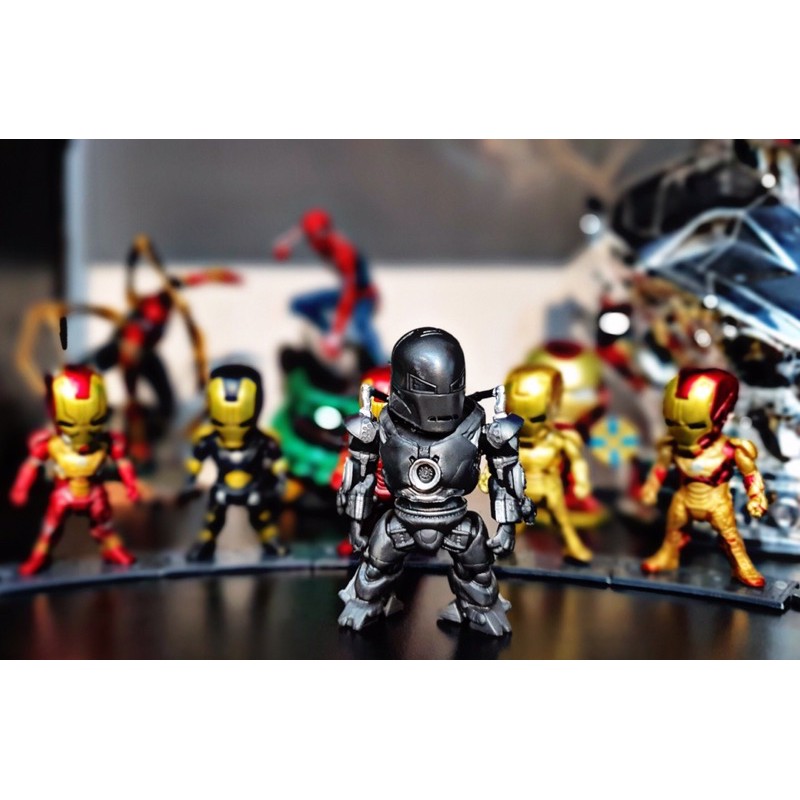 Set mô hình Iron man 6 con chibi