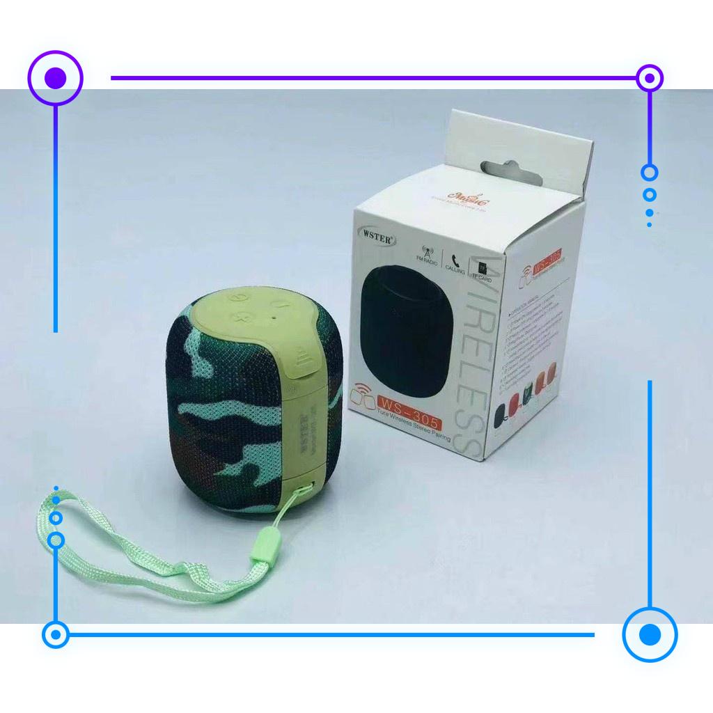 [Mã ELHA9 giảm 15% đơn 50K] Loa bluetooth mini WSTER WS-305 [BH 3 tháng]