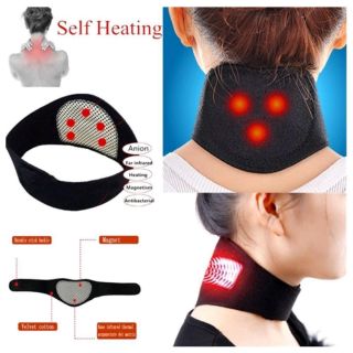 Đai đeo cổ châm cứu sinh nhiệt từ tính