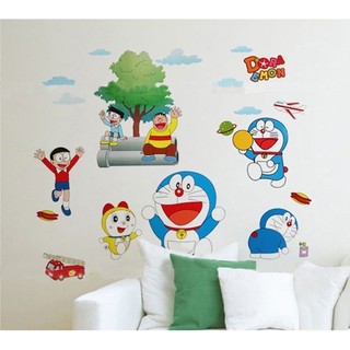 Decal Dán Tường Doremon Vui Nhộn