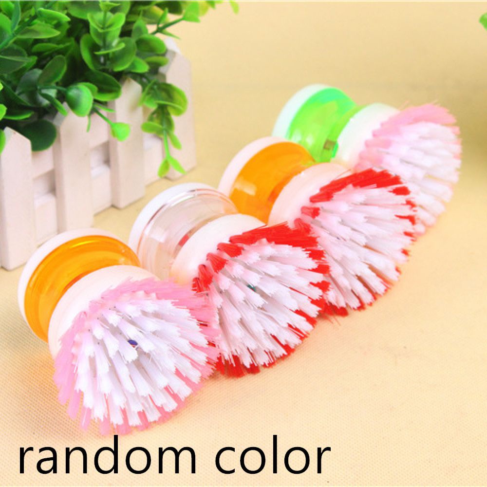 Cọ Vệ Sinh Mini Tay Cầm Ngắn Tiện Dụng Cho Nhà Bếp