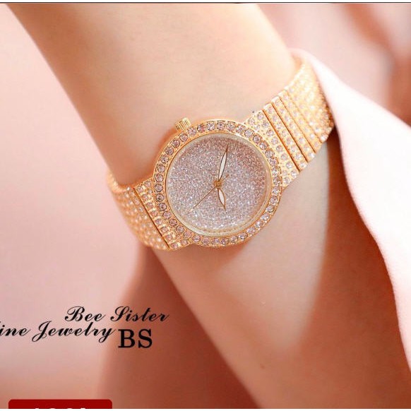 Đồng hồ nữ BS ms040 dây kim loại nhỏ xinh 26mm siêu Xinh