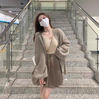 (Order) Áo cardigan lông thỏ mềm mịn