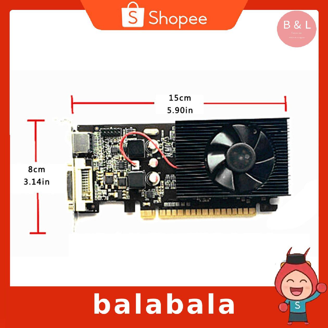 Card Đồ Họa Chơi Game Gt730 2g Thẻ