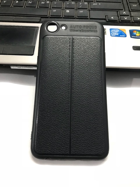 Ốp lưng auto focus Oppo A83 giả da cao cấp