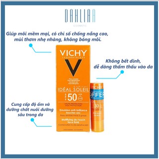 Kem Chống Nắng Vichy Emulsion SPF 50+ [Kèm Ảnh thật + Video]