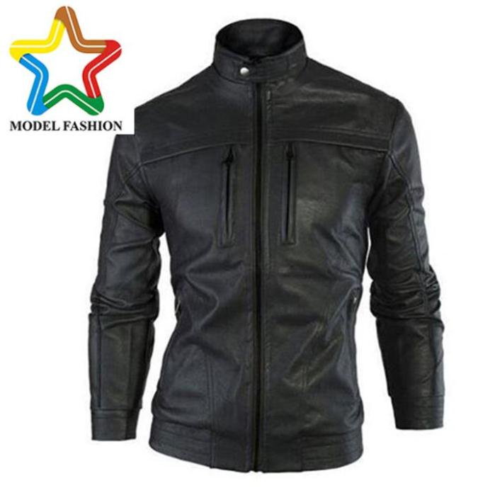 (Chính Hãng) Áo khoác Da Nam cao cấp AK75 🔥𝑭𝑹𝑬𝑬𝑺𝑯𝑰𝑷🔥