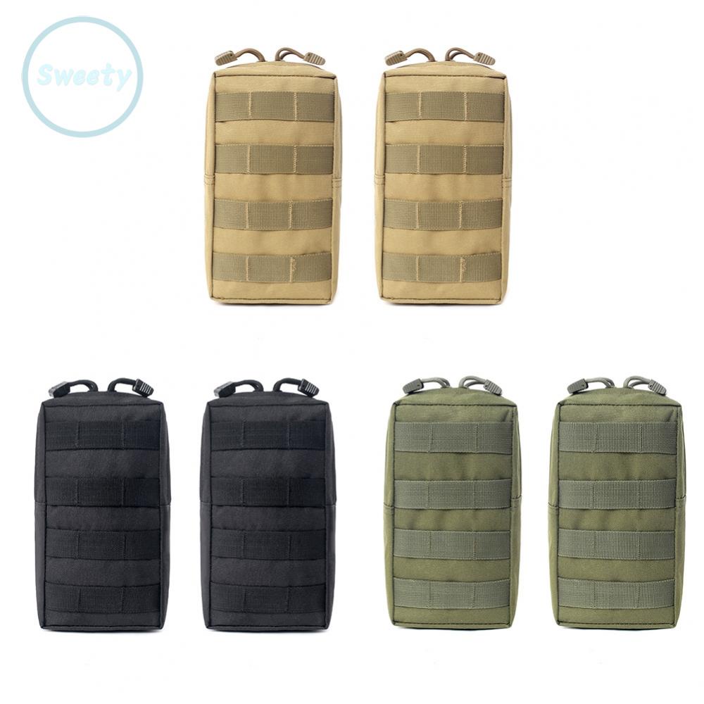 SWTDRM- ~Outdoor Molle Waist Package Phone Bag 1000D Hanging Tool Belt Pouch For Camping-