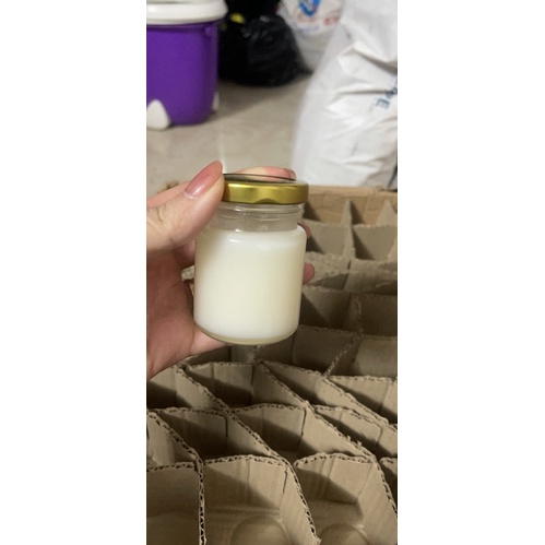 Dầu dừa non nguyên chất bôi mát xa cho trẻ 100ml nhà nấu chuẩn