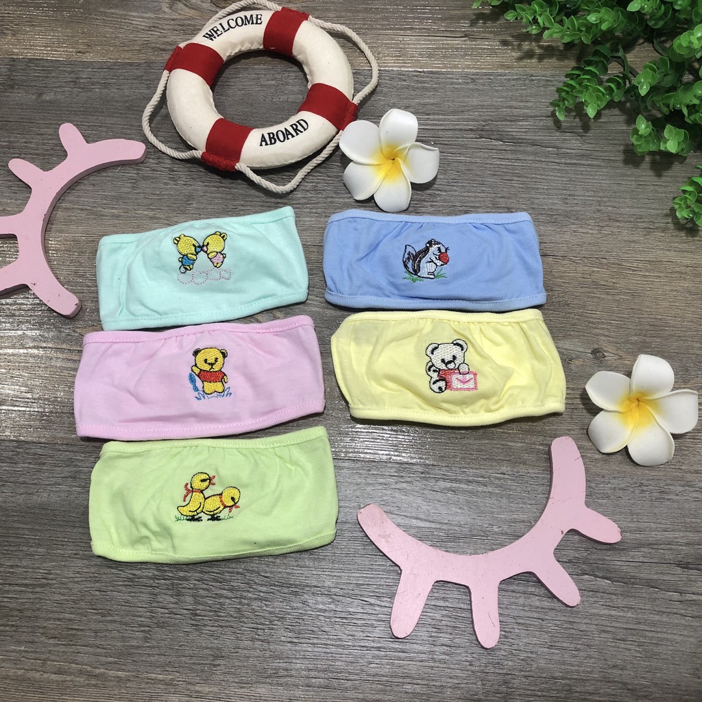 Mũ che thóp sơ sinh cotton loại đẹp Hằng Trang cho bé