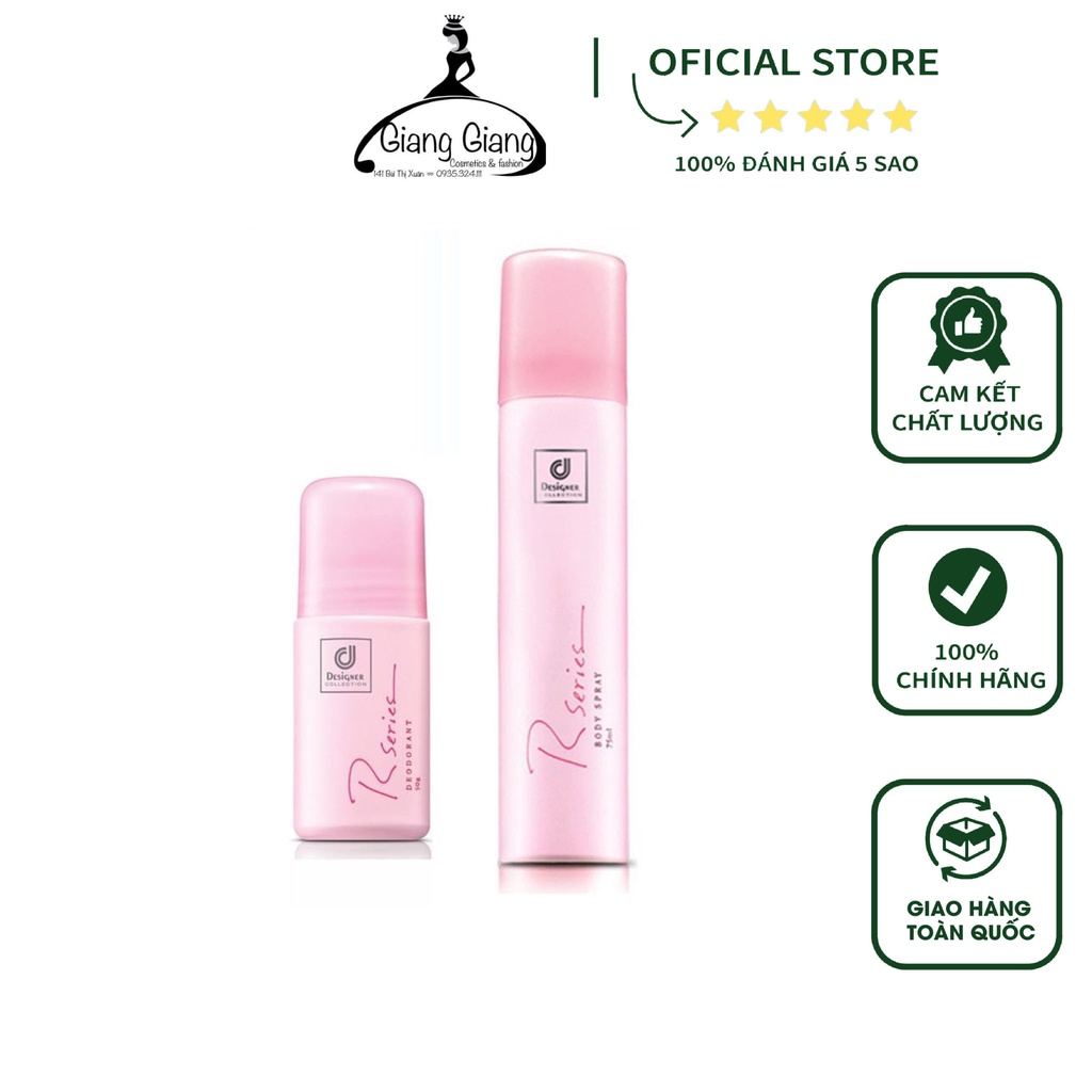 Combo Lăn khử mùi + Xịt thơm Thái 𝚁𝚜𝚎𝚛𝚒𝚎𝚜 Chính Hãng