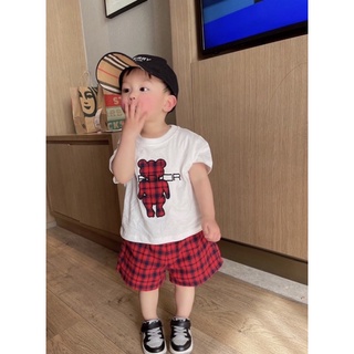 Bộ short BBR gấu bé trai bé gái