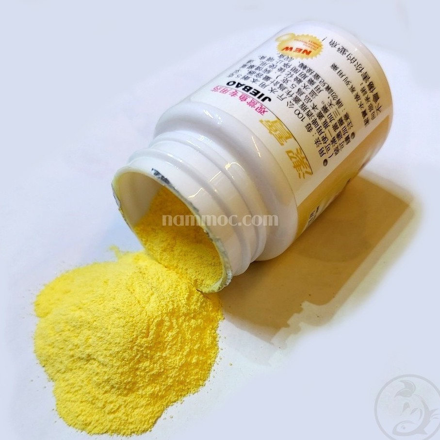 Bột Vàng Hajiebao | Phòng và Trị Nhiễm Khuẩn - Viêm Ruột - Sình Bụng Ở Cá Cảnh