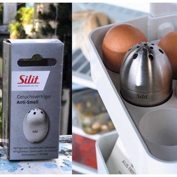 Trứng khử mùi tủ lạnh Silit, giúp thức ăn trong tủ lạnh luôn thơm ngon - Mua Một Lần, Dùng Cả Đời