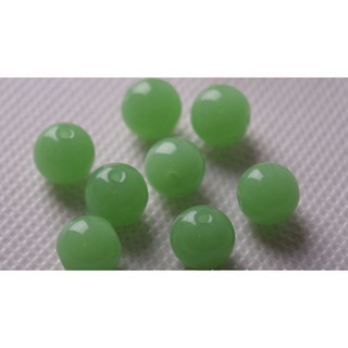 50-100gam hạt đá nhân tạo xanh ngọc size 6-8-10-12mm