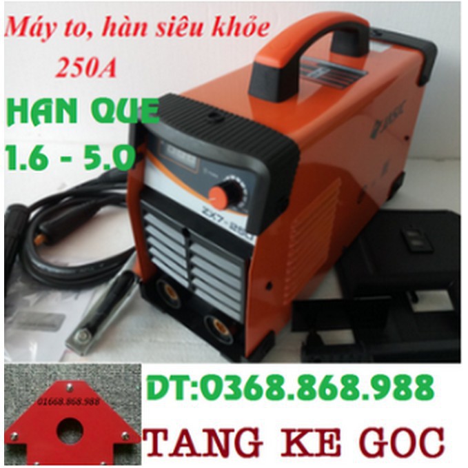 MÁY HÀN ĐIỆN TỬ JASIC ZX7-250 TẶNG KE GÓC NAM CHÂM