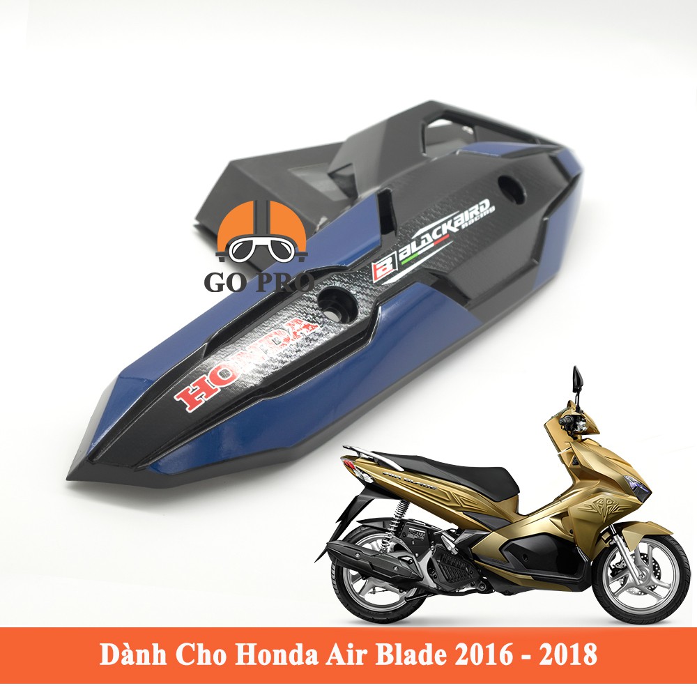 [CHÍNH HÃNG] Ốp Hông Pô Nhựa Sơn Honda Air Blade 2016 - 2019