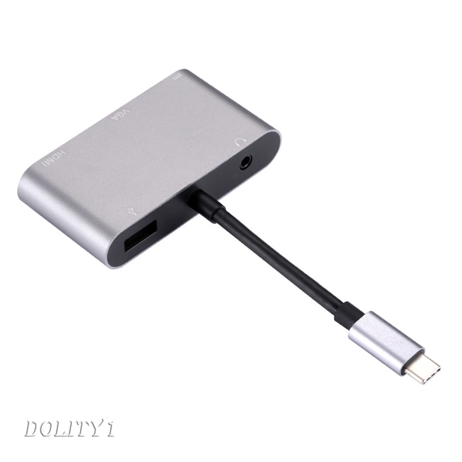 Bộ Chia Cổng Usb-C Type C Sang Hdmi Usb3.0 Pd Vga 3.5mm Cho Sumsung