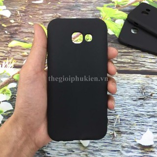 Ốp lưng silicon màu đen cho SamSung Galaxy A5 2017 siêu mỏng