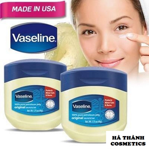 Sáp Vaseline Pure Petrolium Jelly dưỡng ẩm 49g - HT250