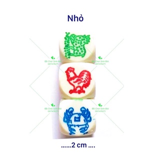 bầu cua hột đá - combo lớn và nhỏ