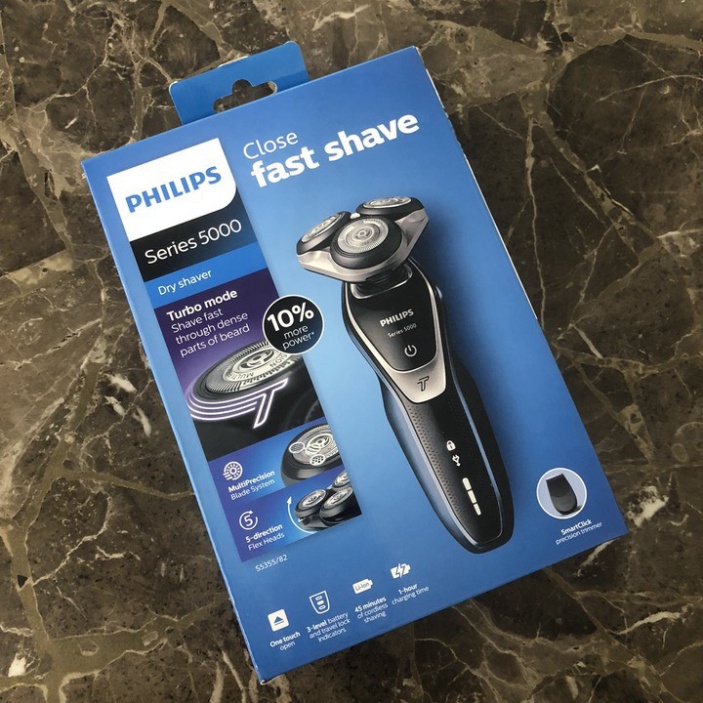 Máy cạo râu cao cấp thương hiệu Philips S5355/82 - Hàng Chính Hãng - Xuất xứ Hà Lan