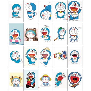 Combo 50 Sticker hình Doraemon
