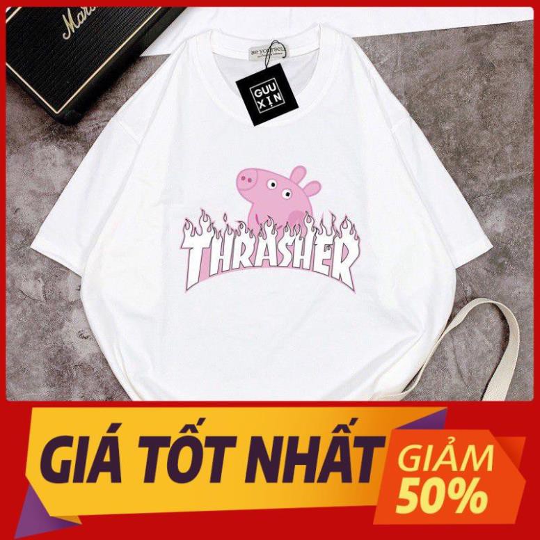 [ Rẻ Vô Địch] Áo Thun Phông Unisex [THRASHER]