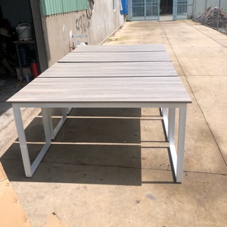 Bàn làm việc dài 1m4 sắt to