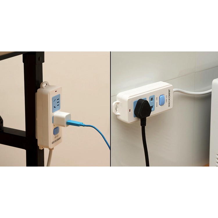 Miếng Dán Tường Cố Định Ổ Cắm Điện, Vật Dụng Cá Nhân H115