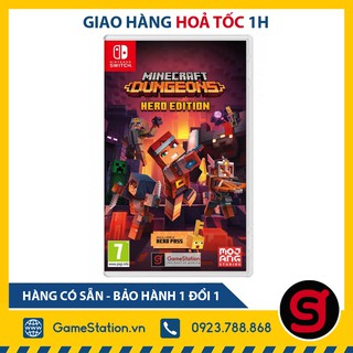 Mua Đĩa Game Minecraft Dungeons: Hero Edition - Cho Máy Nintendo Switch
