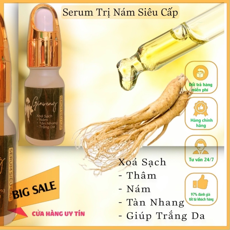 Serum sâm nám trắng da thâm