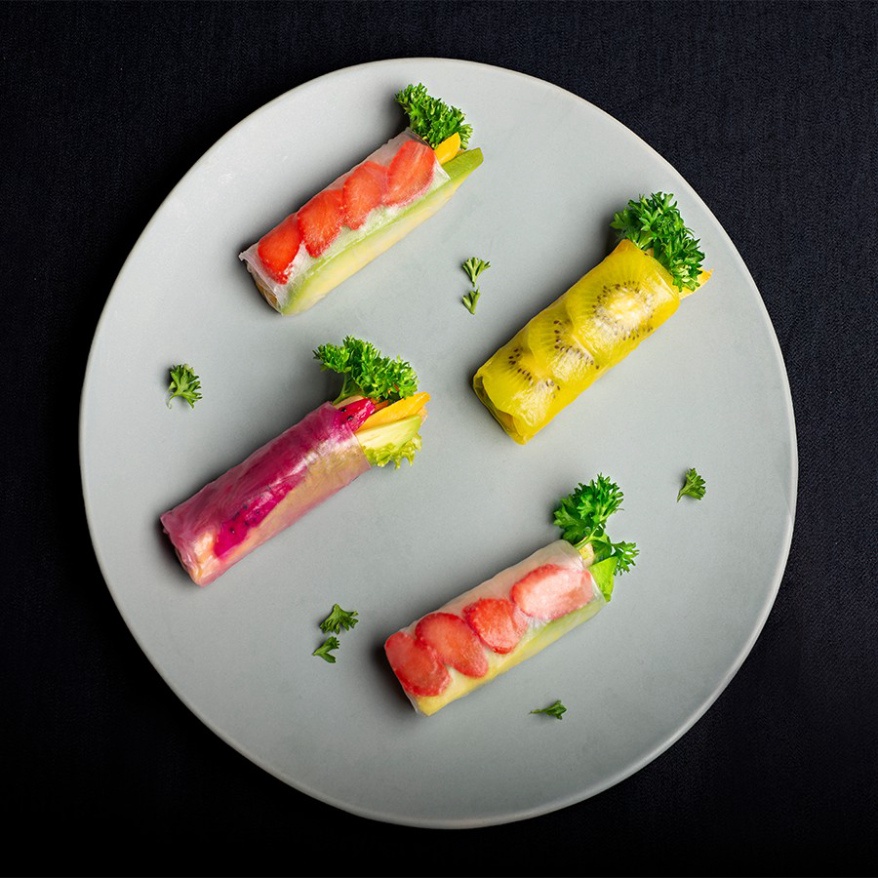 Bánh Tráng MeKong River Củ Dền 22cm (Eatclean)