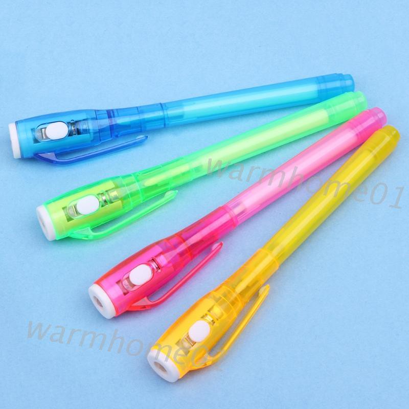 Bút Tàng Hình Thần Kì Kèm Đèn Uv Sáng Tạo