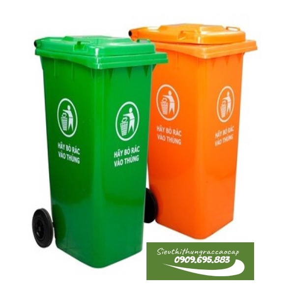 Thùng rác nhựa công cộng 240L
