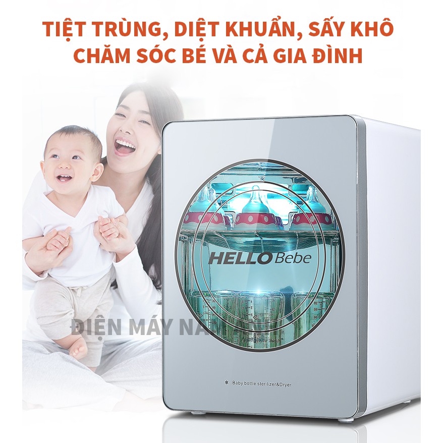 Máy sấy tiệt trùng tia UV, Ozone đa năng, sấy khô, tiệt trùng quần áo, khăn, đồ lót, đồ dùng em bé