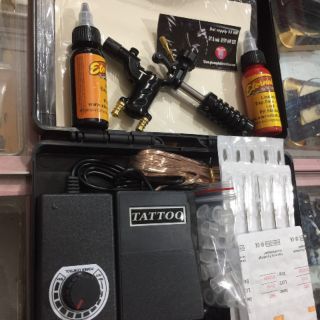 Combo bộ 1 máy xăm Rotary Aiheo Chuồn Chuồn
