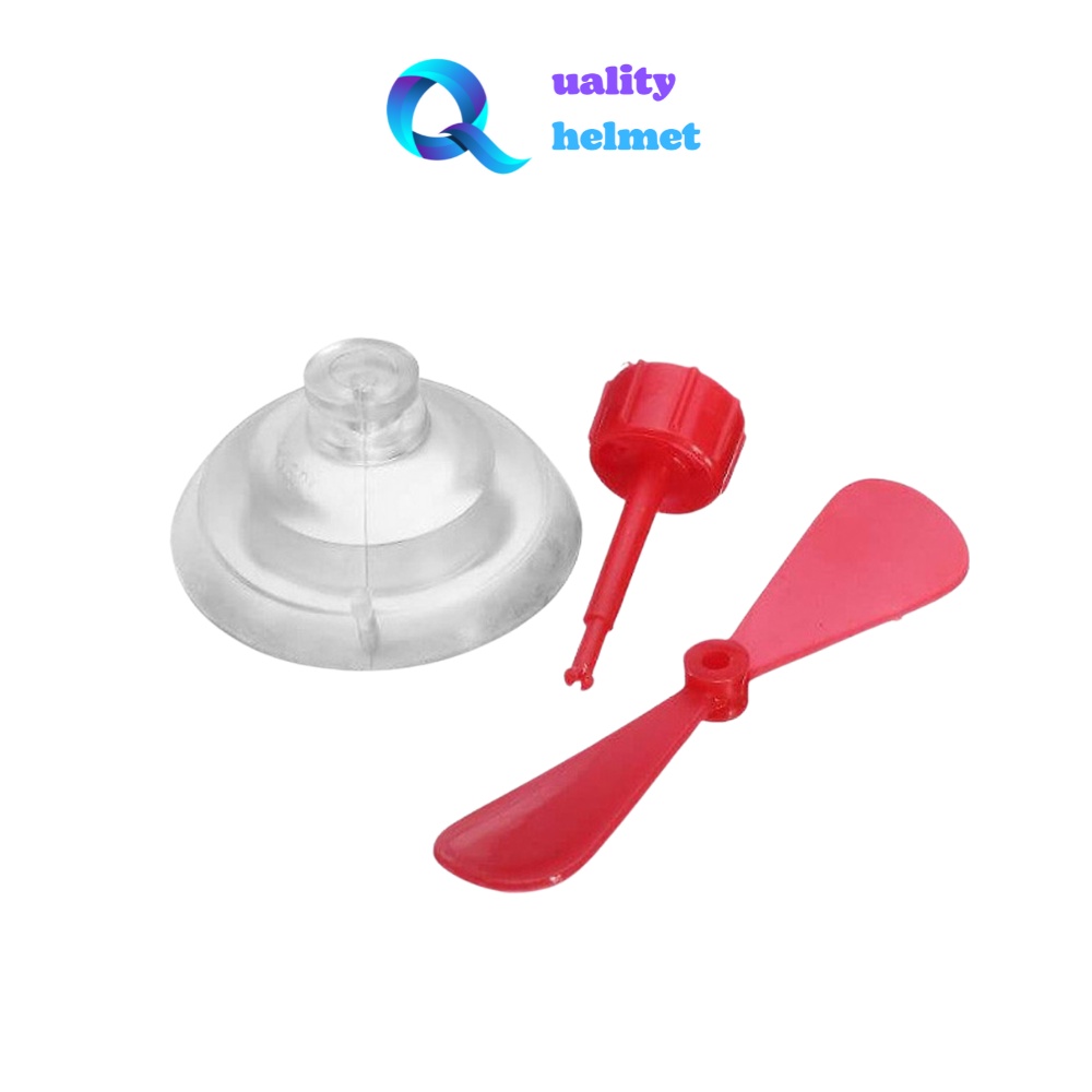 Chong Chóng Gắn Mũ Bảo Hiểm Nửa Đầu ,Mũ 3/4 Cute Nhiều Màu