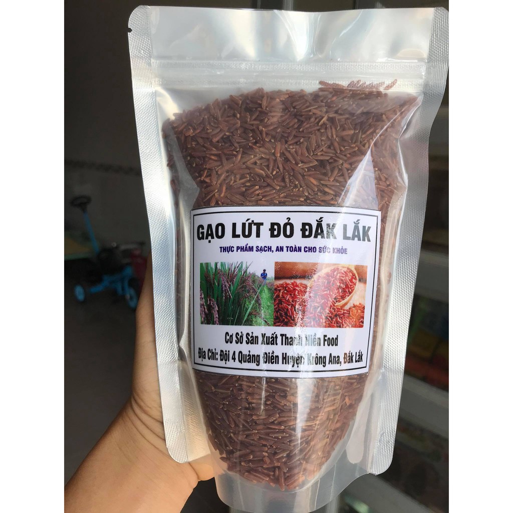 Gạo lứt đỏ Đăk Lăk, gạo hữu cơ thơm, dẻo, mềm dành cho người tiểu đường, ăn kiên | BigBuy360 - bigbuy360.vn