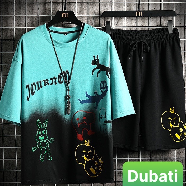 ĐỒ BỘ THỂ THAO NAM NỮ MA JOURNEY CHẤT VẢI MỊN THOÁNG MÁT SÀNH ĐIỆU- DUBATI FASHION