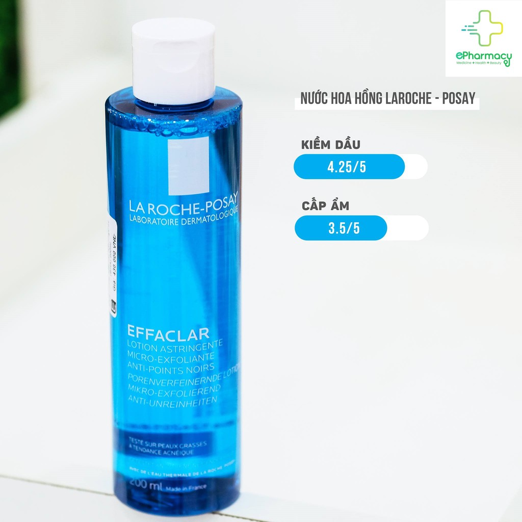 Toner LA ROCHE POSAY Effaclar Astringent Lotion Nước cân bằng giàu khoáng cho da dầu 200ml | BigBuy360 - bigbuy360.vn