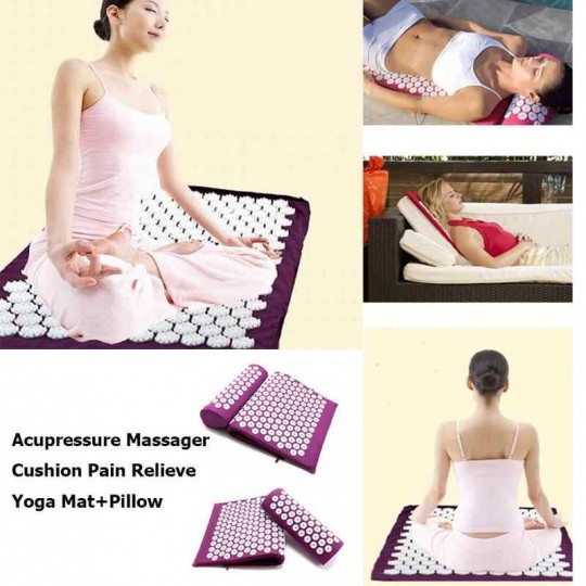 [FREESHIP] THẢM CHÂM CỨU MASSAGE YOGA KÈM TÚI (9142, PĐ, LM)