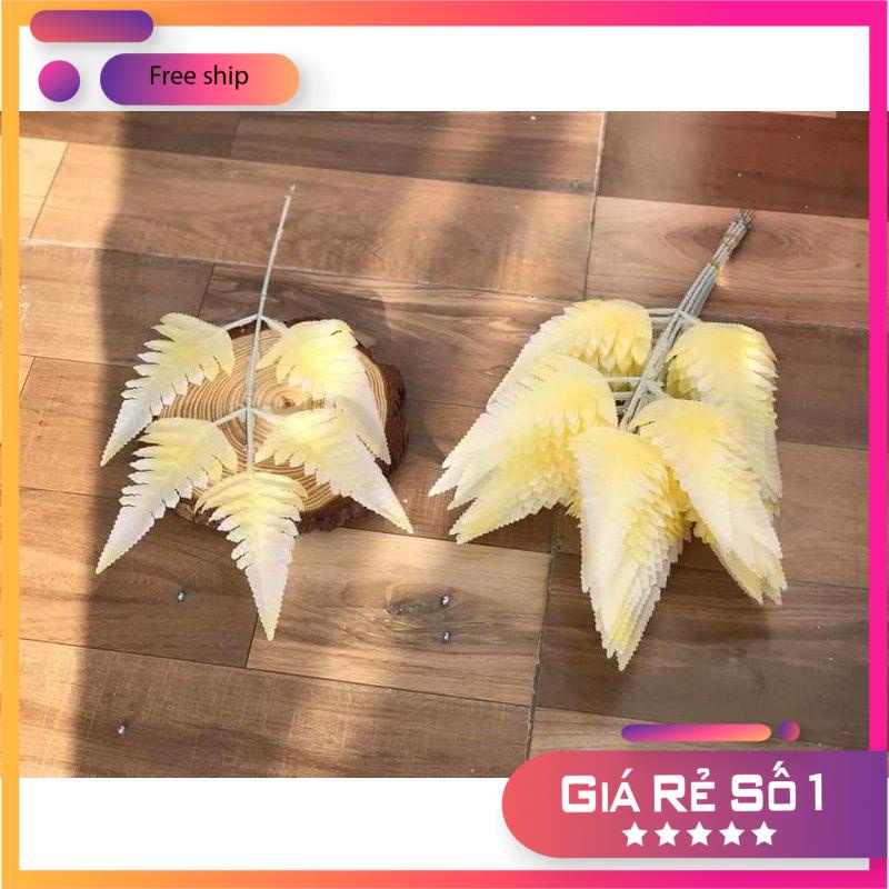 Bó 20 lá dương xỉ_ hoa giả, hoa lụa