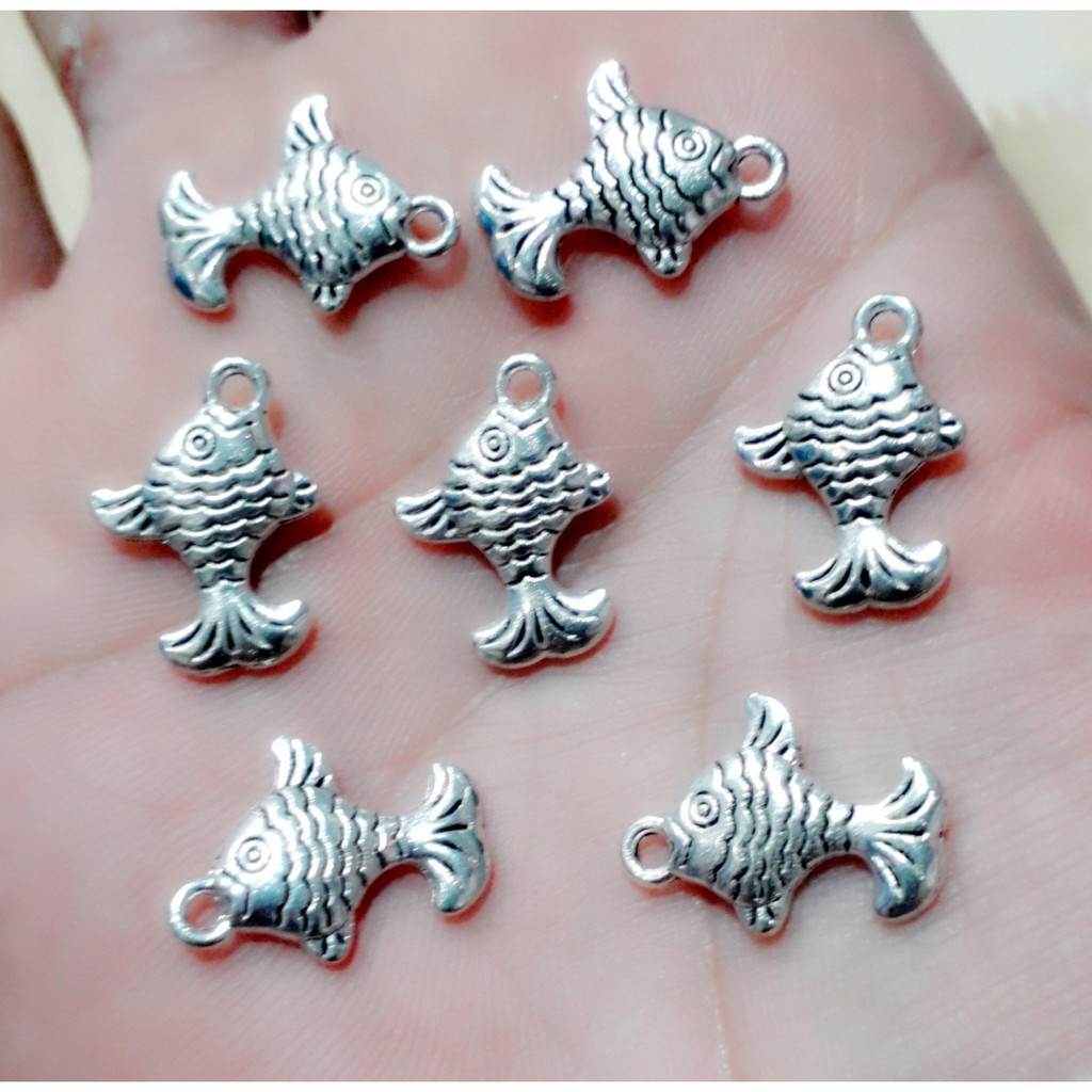 Charm phụ kiện trắng : 50g = 18k / gói [ Khách chọn mẫu bên dưới ]