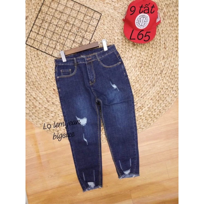 Quần Jean nữ bigsize 9 tất 32-36/đại 60kg - 95kg | BigBuy360 - bigbuy360.vn