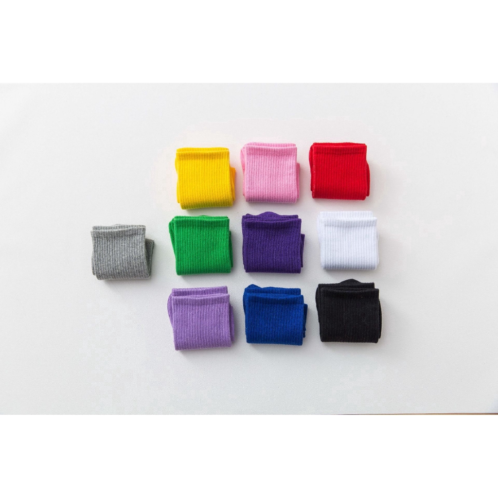 Tất cotton nhiều màu đẹp mắt cho nam nữ